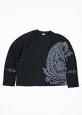“rātri” waffle knit long sleeve